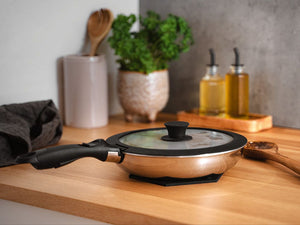 GLAZEN DEKSEL ZONDER HANDGREEP – 18 CM - 3