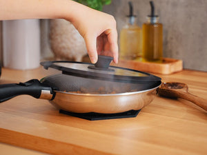 GLAZEN DEKSEL ZONDER HANDGREEP – 18 CM - 4