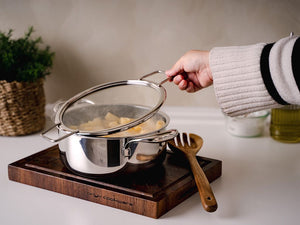 STAPELBAAR GLAZEN DEKSEL – 20 CM - 3