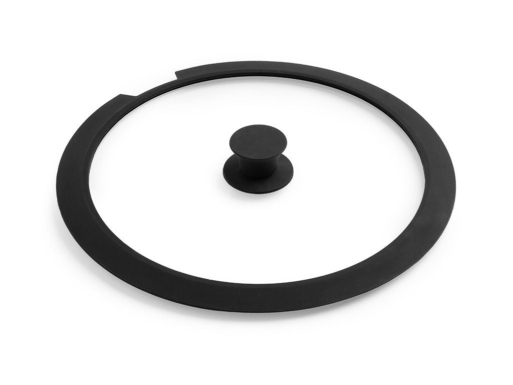 GLAZEN DEKSEL ZONDER HANDGREEP – 28 CM - 1